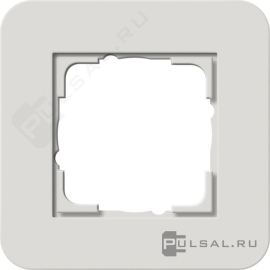 Рамка
E3,  1 пост,   цвет - светло-серый матовый,  антрацит,  вертикальная,  горизонтальная,  пластмасса,  0211421,  0211 421,  Gira
 - PULSAL.RU