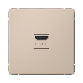 Розетка HDMI
ArtGallery,  ArtGallery Pure,   цвет - песочный,  пластмасса,  GAL001280,  Systeme Electric
 - PULSAL.RU