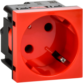 Розетка 45°
Mosaic,  DLP,  DLP floor,  DLP IP 44,  DLP IP 40,  со шторками,  с заземлением,  одинарная,  винтовые клеммы,   цвет - красный,  пластмасса,  4525052,  4 525 052,  Legrand
 - PULSAL.RU