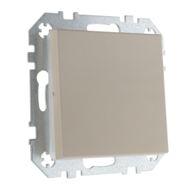 Выключатель
Epsilon,  Retro Liregus,  одноклавишный,  без подсветки,  с возможностью подсветки,   цвет - кремовый матовый,  пластмасса,  IJ1.10-203-01.R/ONC,  29-101,  LIREGUS
 - PULSAL.RU