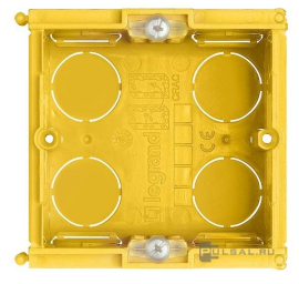 Монтажная коробка 70х70x50мм
Living Now,  Axolute,  LivingLight,  LivingLight AIR,  для сплошных стен,  502E,  BTicino
 - PULSAL.RU