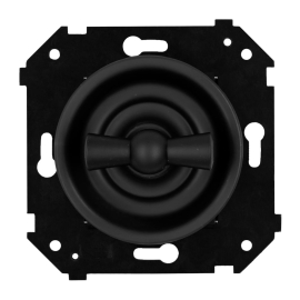 Переключатель
Шедель Бриз,   цвет - черный матовый,  пластмасса,  B3-201-23M,  Bironi
 - PULSAL.RU