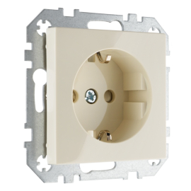 Розетка
Epsilon,  Retro Liregus,  со шторками,  с заземлением,  одинарная,  безвинтовые клеммы,   цвет - слоновая кость,  пластмасса,  IKL16-214-01.E/S,  LIREGUS
 - PULSAL.RU