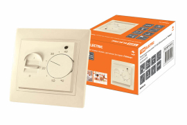 Термостат для теплых полов,16А
Сенеж,  поворотный,  датчик t° пола (внешний),  без таймера,   цвет - слоновая кость,  пластмасса,  SQ1814-0131,  TDM
 - PULSAL.RU Термостат для теплых полов,16А
Сенеж,  поворотный,  датчик t° пола (внешний),  без таймера,   цвет - слоновая кость,  пластмасса,  SQ1814-0131,  TDM
 - PULSAL.RU